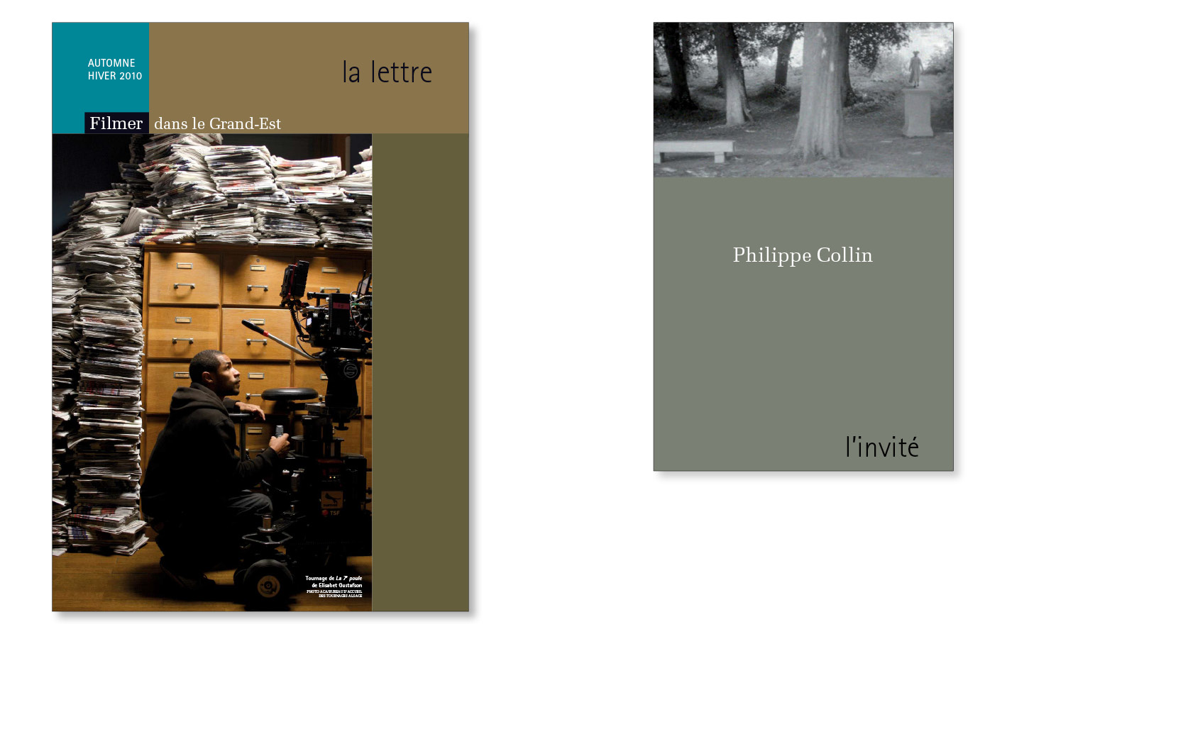 Revue professionnelle  La Lettre Filmer dans le Grand-Est et son supplément L’invité,  2006 à 2011.